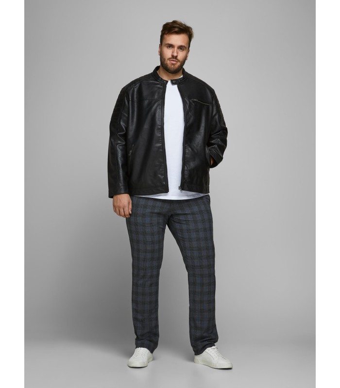 JACK & JONES мужская куртка из искусственной кожи 12172908*01 (4)