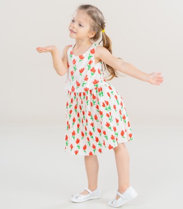 Boboli lasten mekko 418036*9382 (5)