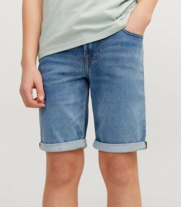 Jack & Jones laste lühikesed teksapüksid 12249175*01 (3)