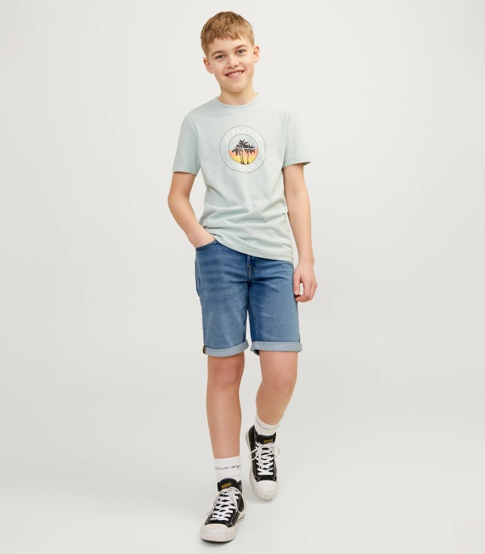 Jack & Jones vaikiški džinsiniai šortai 12249175*01 (5)