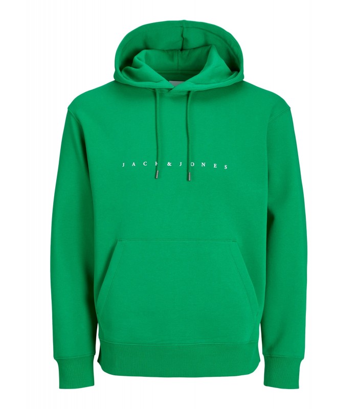 Jack and jones green hoodie on sale