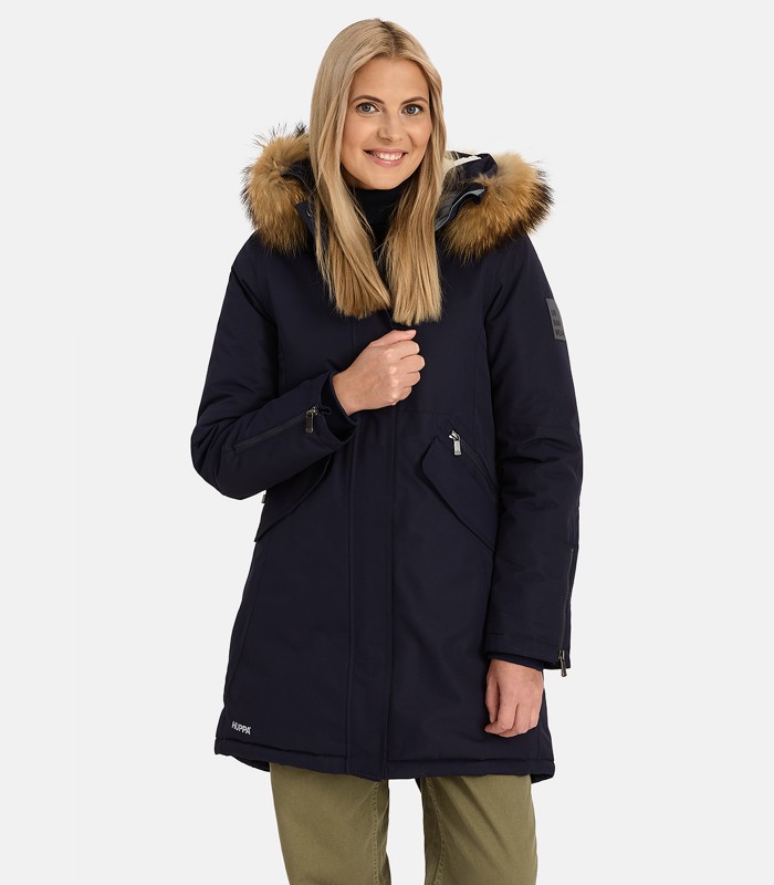 Huppa Damenparka mit Naturfell Vivian1 200g 12498120*50055