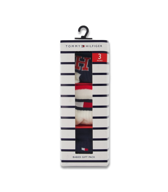 Tommy Hilfiger vaikiškos kojinės, 3 poros 701229881*001 (1)