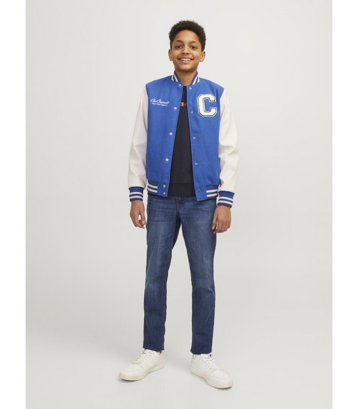 JACK & JONES JUNIOR poiste teksapüksid Glenn 12181893*01 (13)