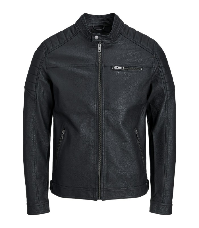 JACK & JONES Herren Kunstlederjacke 12147218*01