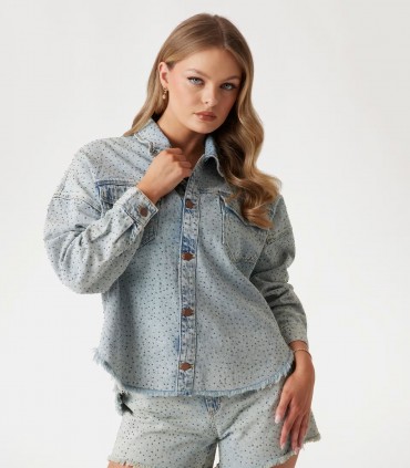 Guess женская джинсовая куртка W5GN90*GRBG (5)