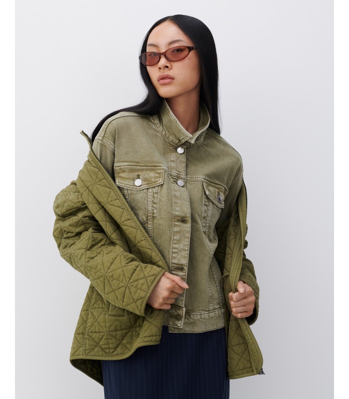 Vila naisten denim-takki 14104699*01 (3)