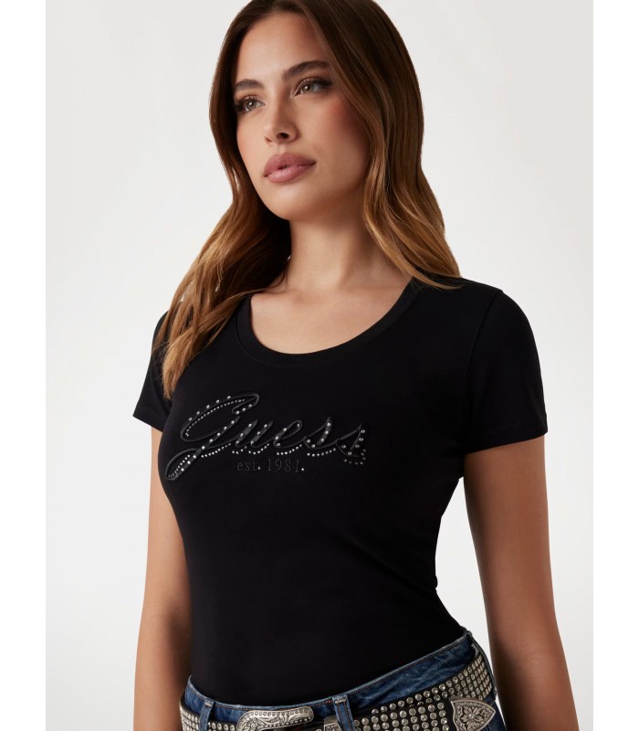 Guess sieviešu T-krekls W5YI46*JBLK (4)