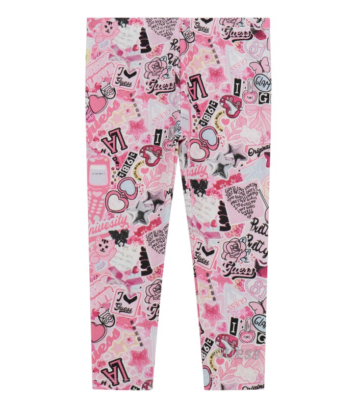 Guess-tyttöjen leggingsit K5YB00*P9HZ (2)