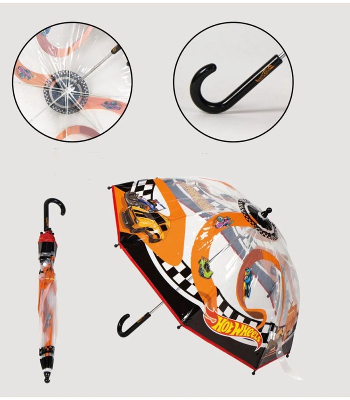 Vaikų skėtis Hot Wheels  Ø71 2400000857*01 (3)