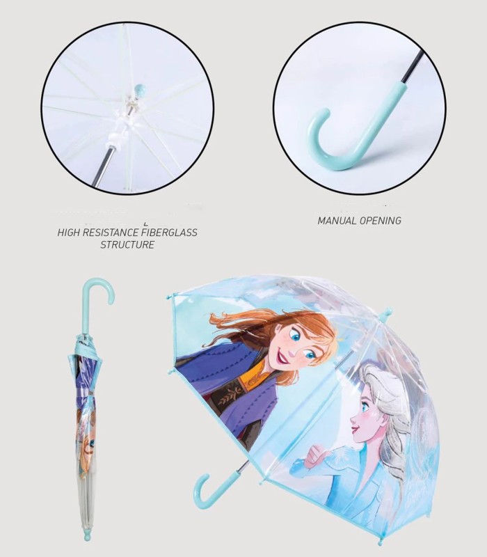 Bērnu lietussargs Frozen Ø71cm 2400000658*01 (1)