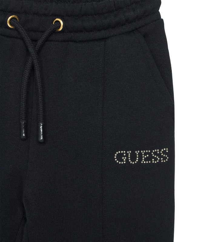 Guess tyttöjen collegehousut J5YQ17*JBLK (3)