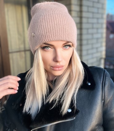 Caskona moteriška žieminė kepurė BIANCA*01 (1)