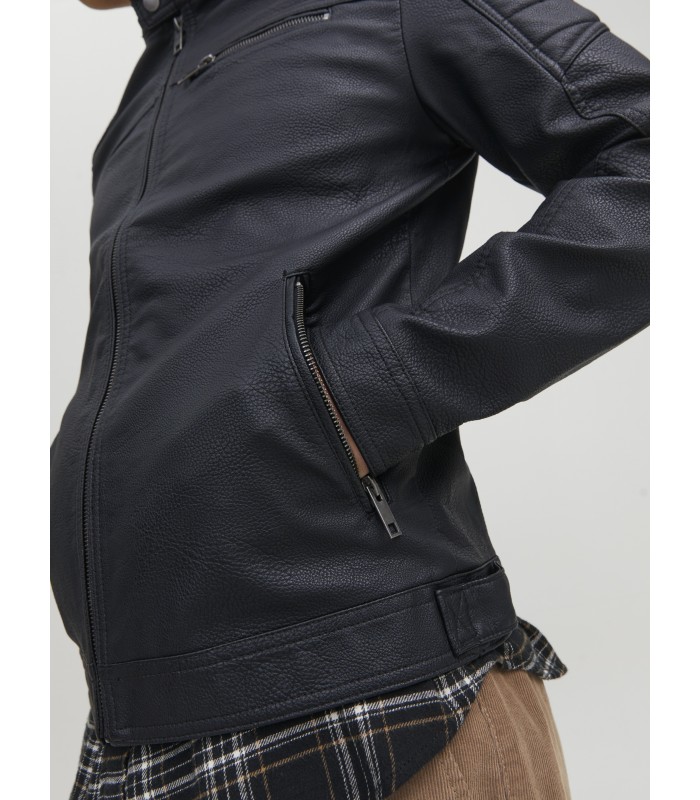 JACK & JONES vyriška dirbtinės odos striukė 12147218*01