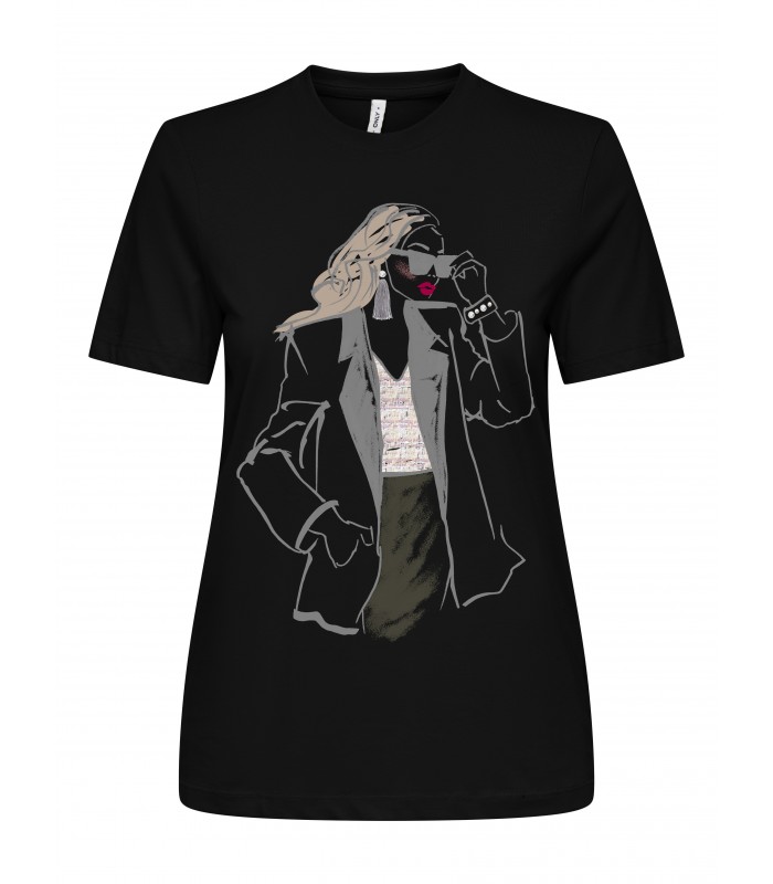 Only naisten T-paita 15329752*06 (1)