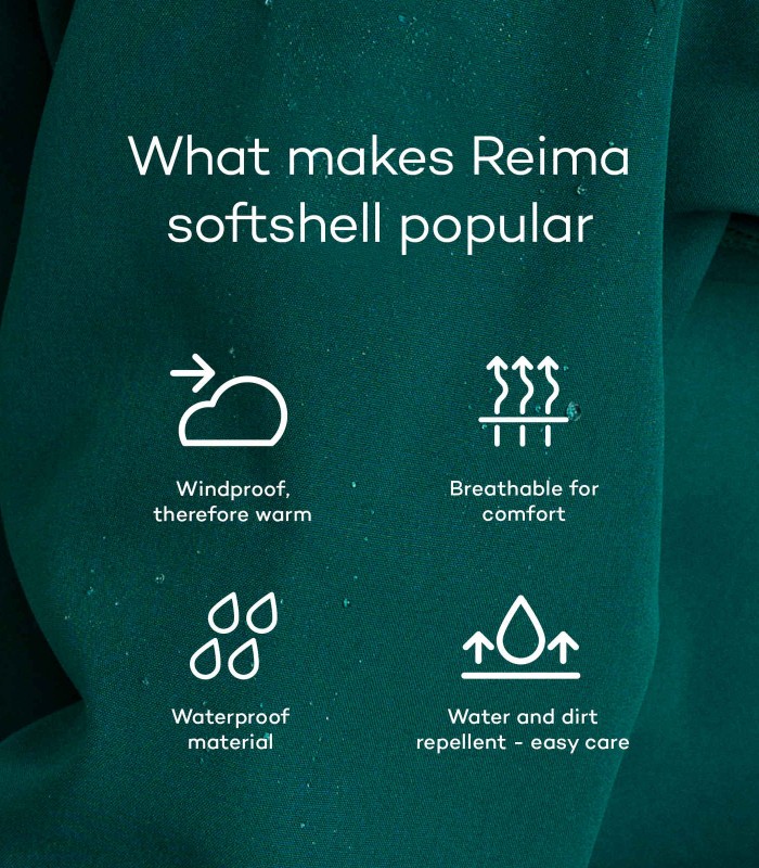 Reima детская куртка- софтшелл Vantti  5100009D*67A4 (2)