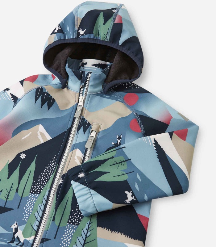 Reima детская куртка- софтшелл Vantti  5100009D*67A4 (6)