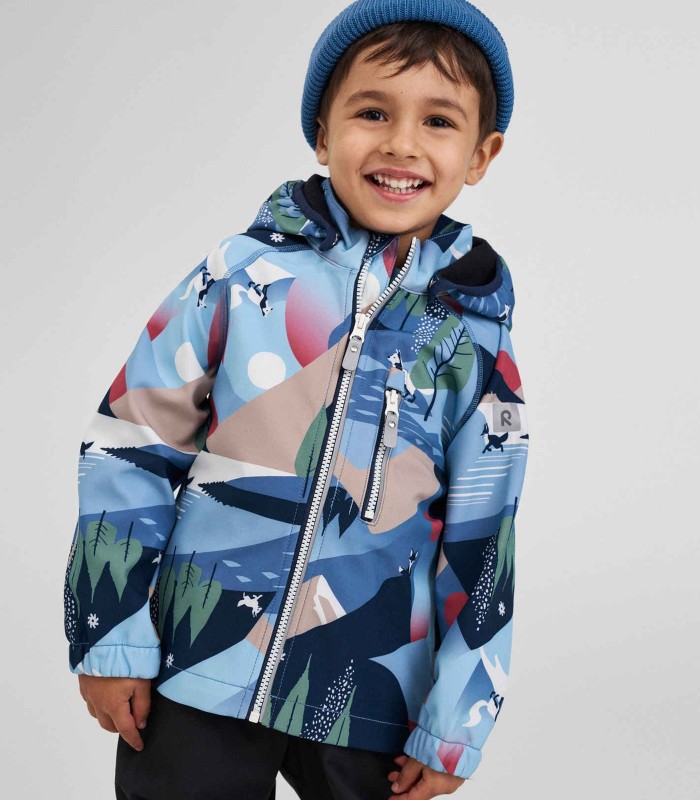 Reima детская куртка- софтшелл Vantti  5100009D*67A4 (9)