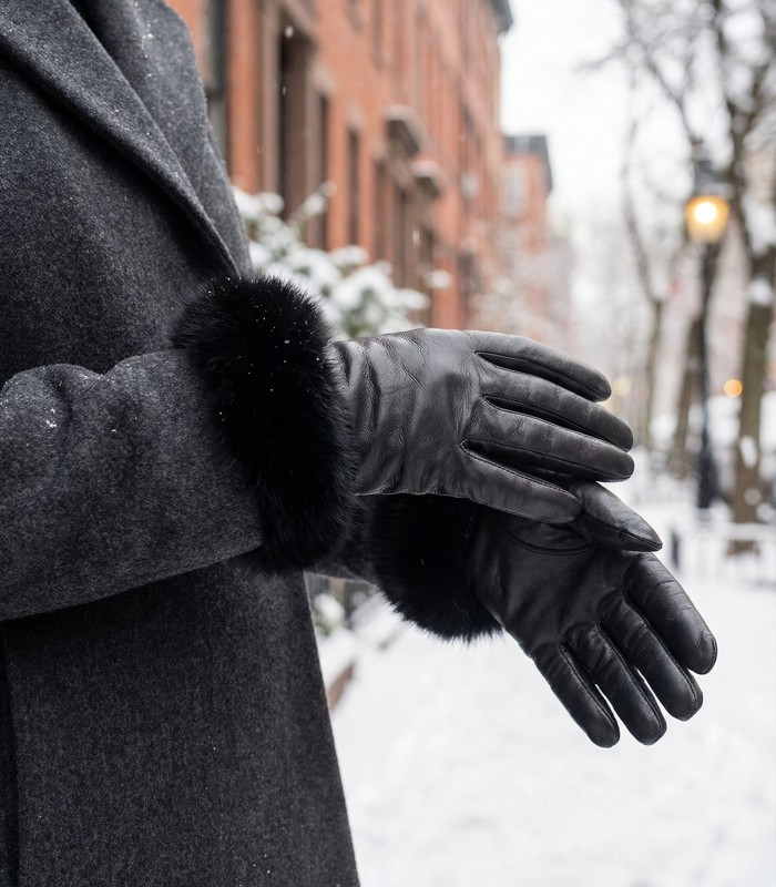 Mutka naisten nahkahanskat 662188*01 (2)