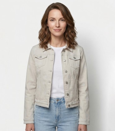 Zabaione женская джинсовая куртка AL44ESIA JK*01 (4)