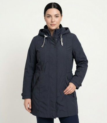 Mėlyna liepsnos moteriška vėjo striukė 63519*59 (1)