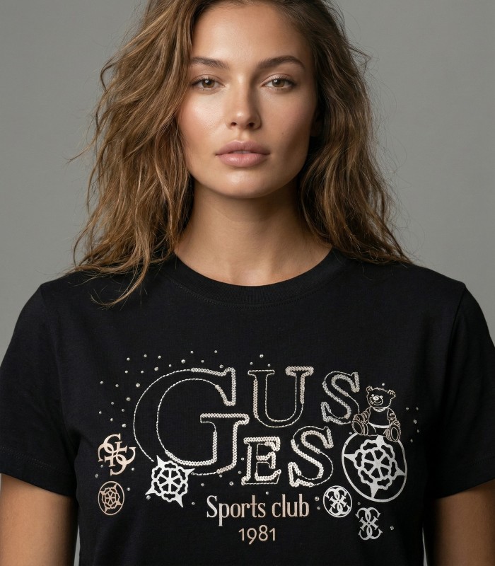 Guess женская футболка V6GI11*JBLK (4)