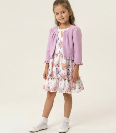 Suknelė ir bolero mergaitėms 241226 01