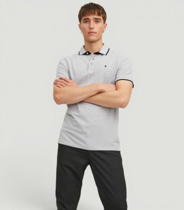 JACK & JONES vyriški polo marškinėliai 12136668*03 (1)