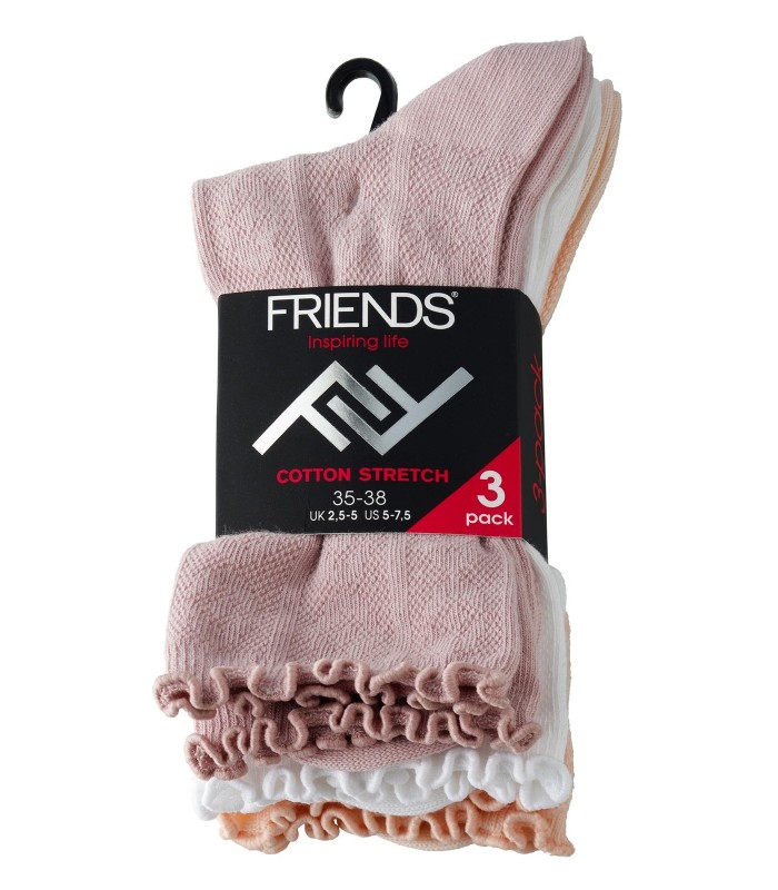 Friends sieviešu zeķes, 3 pāri 7303-49*01 (3)