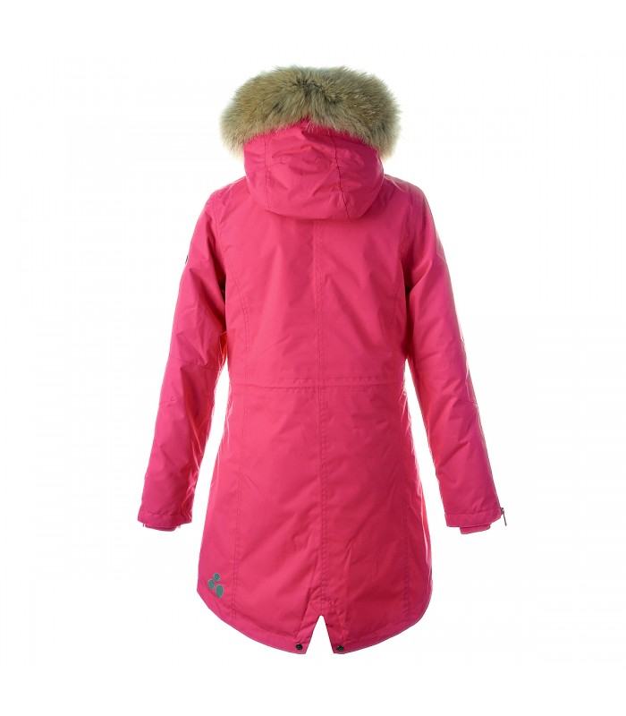 Huppa naisten parka luonnonturkisella Vivian1 200g 12498120*00063 (2)